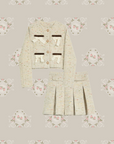 Romantic Padded Ribbon Tweed Set-Up ロマンチックパッド入りリボンツイードセットアップ
