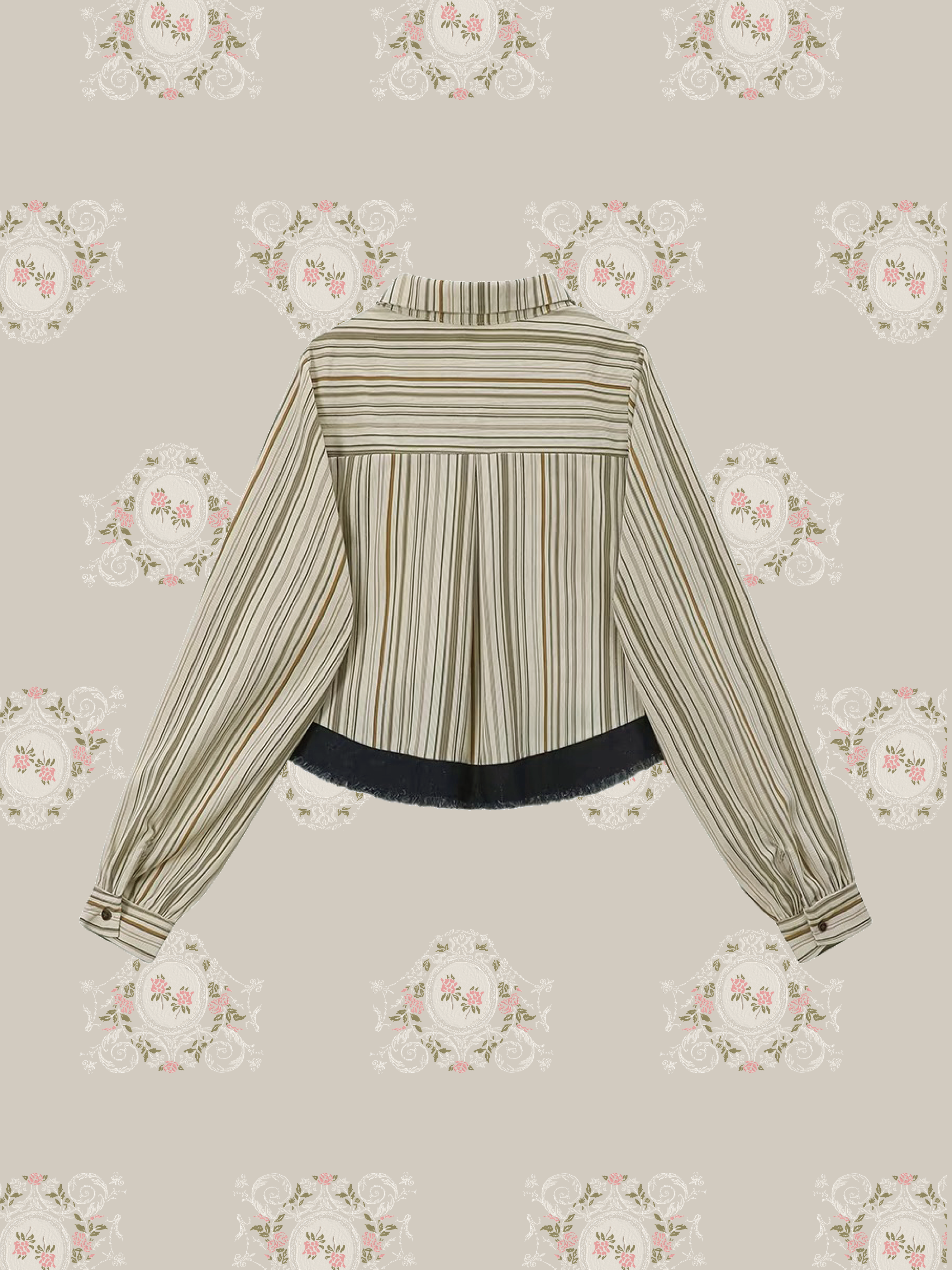 Asymmetric Design Tie Shirt Asymmetric Design Tie Shirt