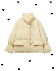 Balloon Sleeve Duck Down Coat