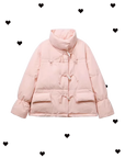 Balloon Sleeve Duck Down Coat