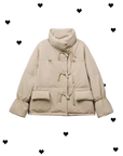 Balloon Sleeve Duck Down Coat