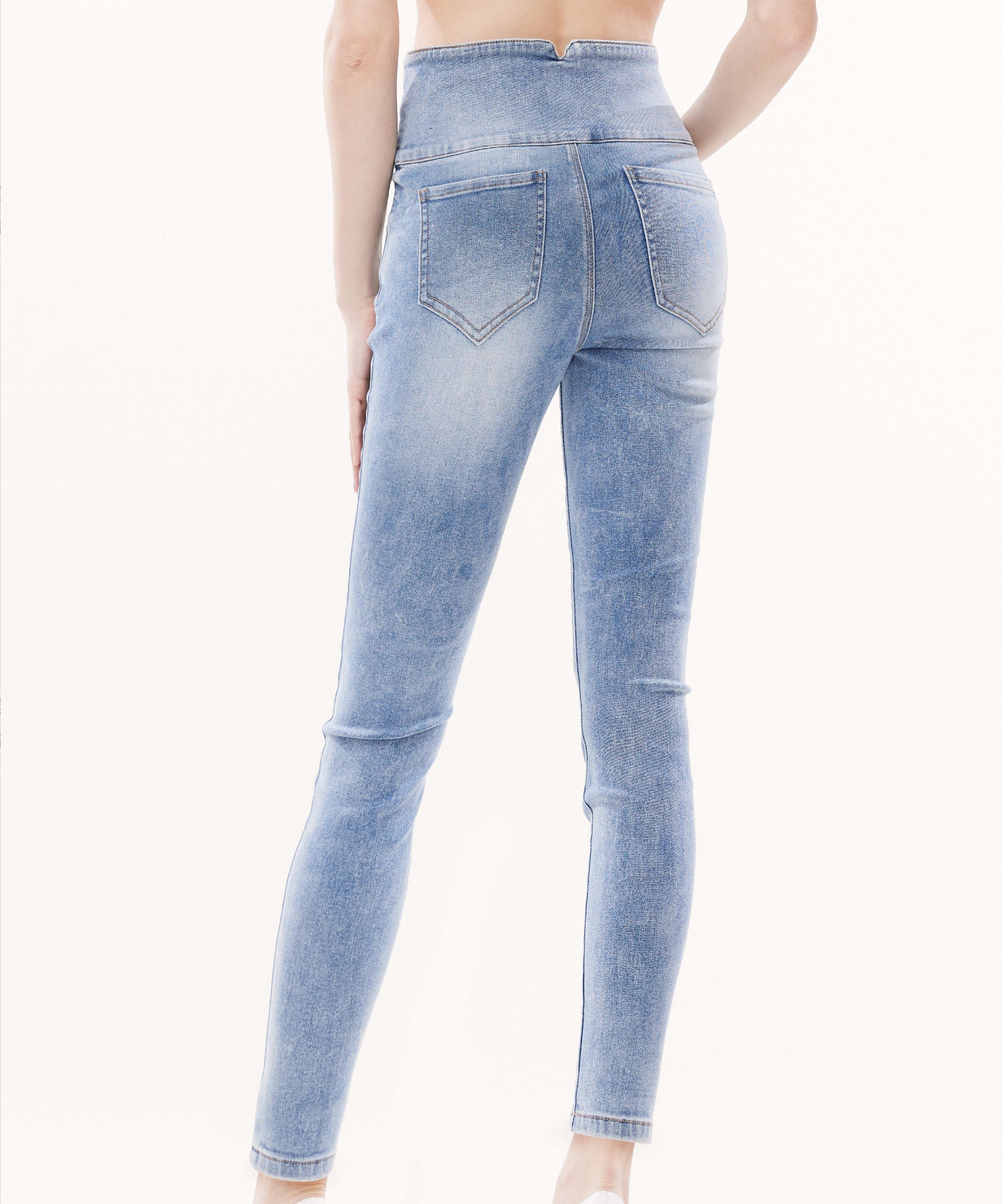 Vintage High-Waisted Stretch Skinny Jeans