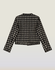 Vintage Style Check Tweed Jacket