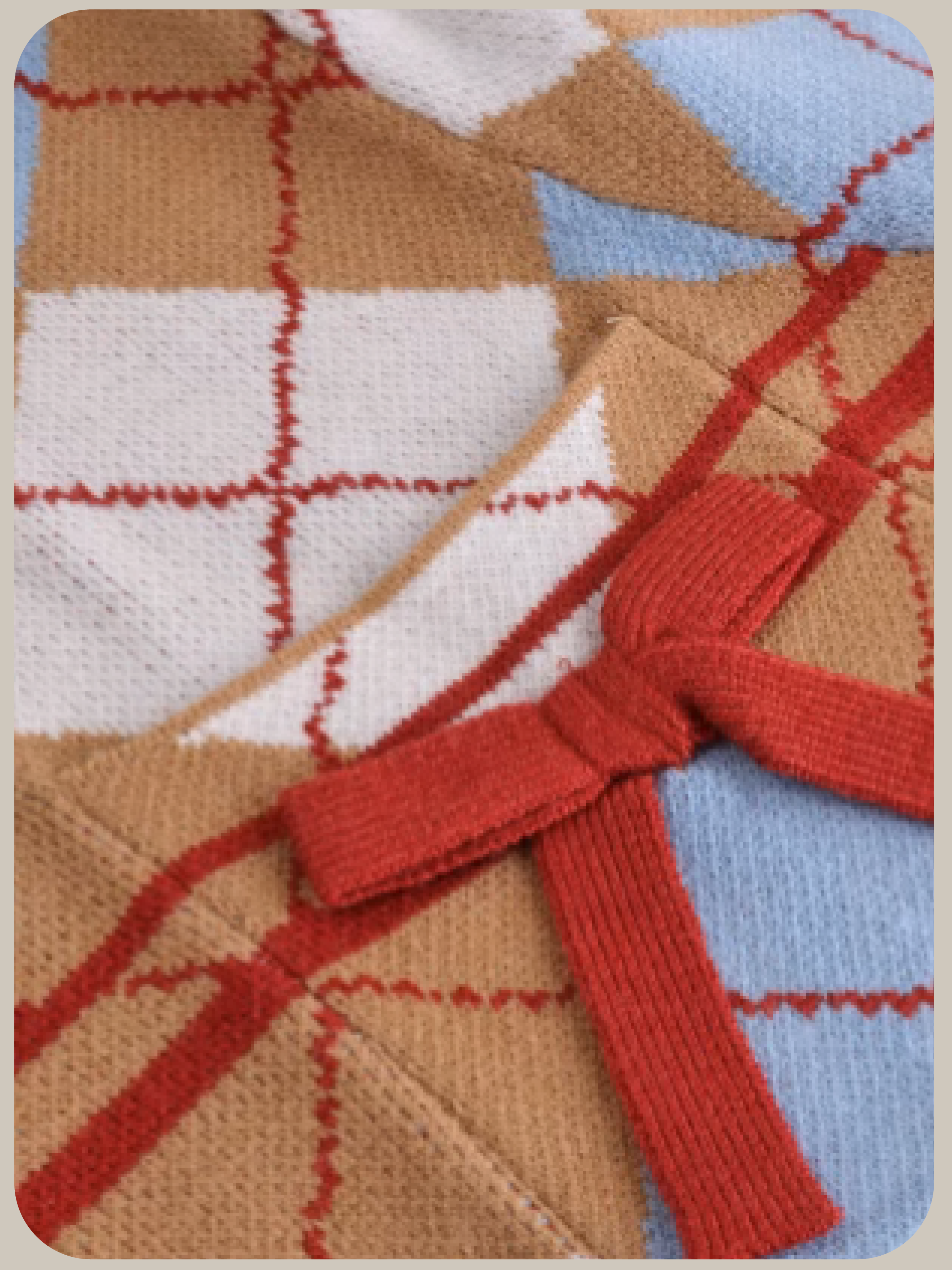 Caramel Ribbon Cardigan/キャラメルリボンカーディガン