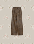 Retro PU Wide Pants レトロPUワイドパンツ