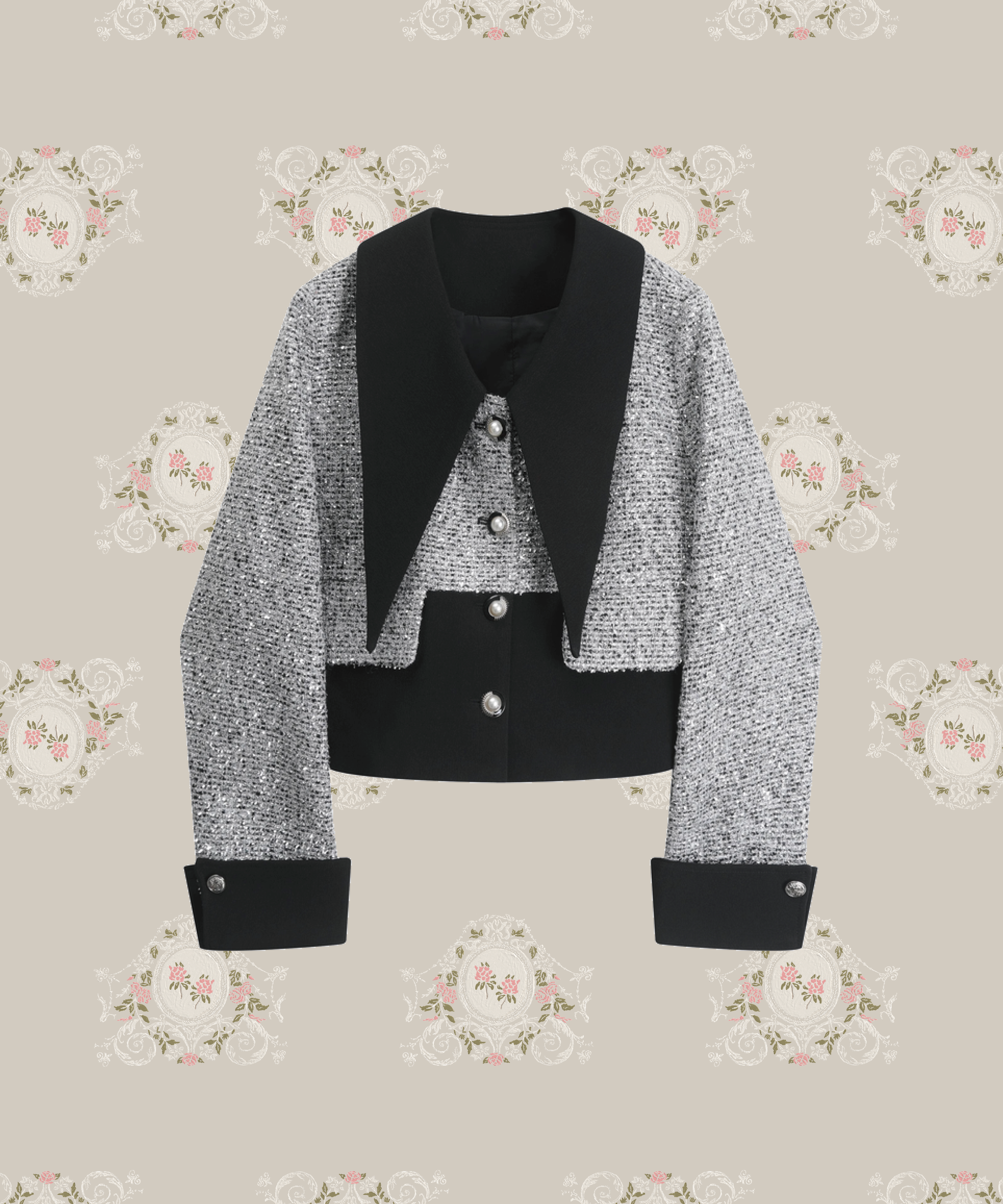 Vintage Peaked Short Coat