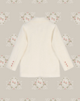 Woollen Style Ivory Down Jacket ウールアイボリーダウンジャケット