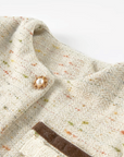Romantic Padded Ribbon Tweed Set-Up ロマンチックパッド入りリボンツイードセットアップ