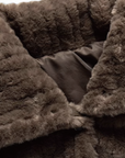 Cozy Faux Fur Coat. ウオームファーコート