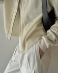 V-neck Wool Cardigan