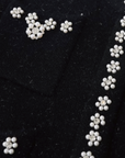 Beaded Flower Style Knit Set-Up ビーズフラワー風ニットセットアップ