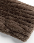 Cozy Faux Fur Coat. ウオームファーコート