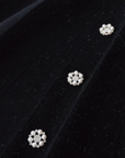 Beaded Flower Style Knit Set-Up ビーズフラワー風ニットセットアップ