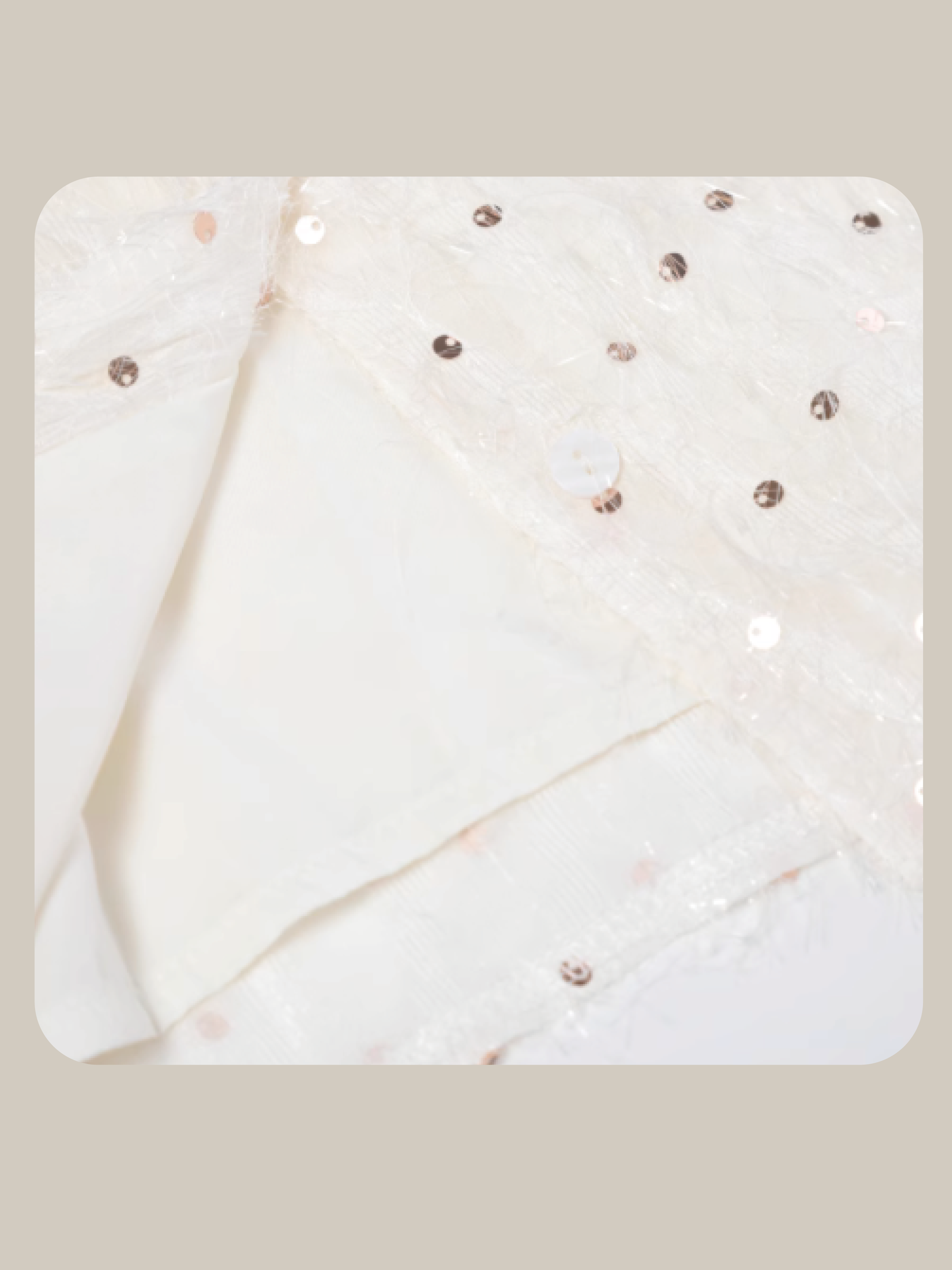 Beads Shinning Blouse