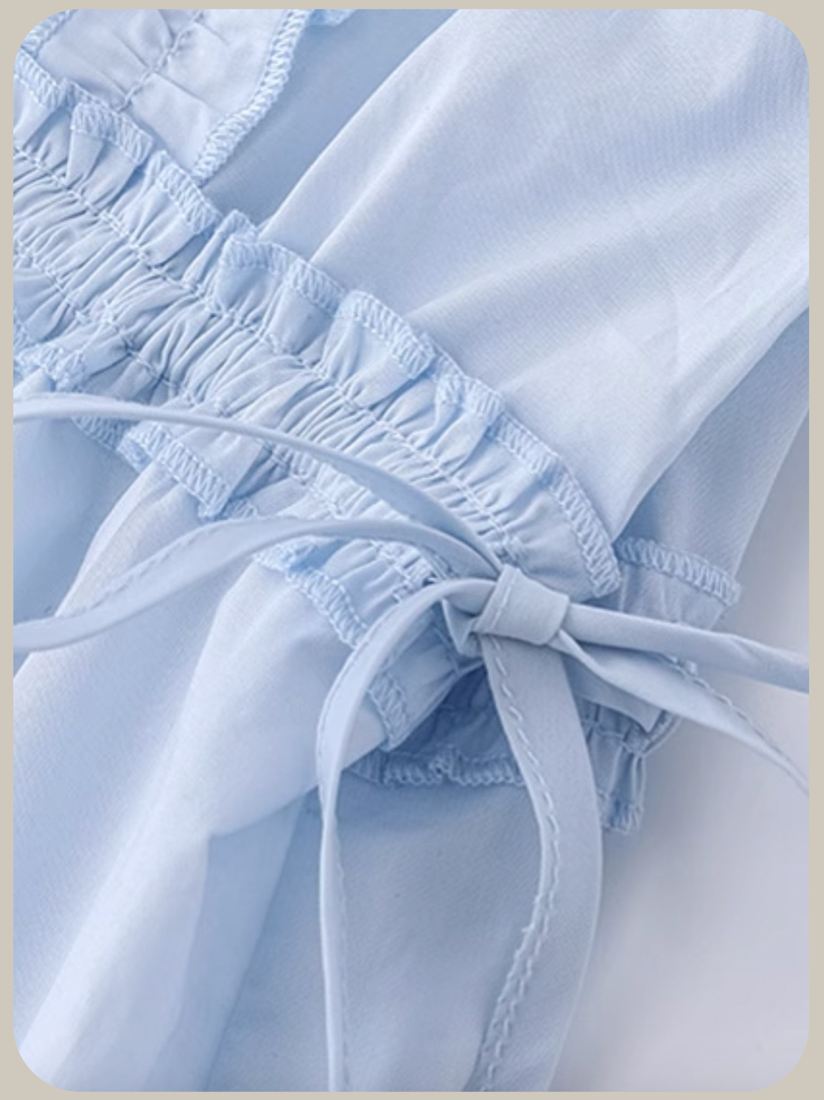 Puff Sleeve Frill Blouse/パフスリーブフリルブラウス
