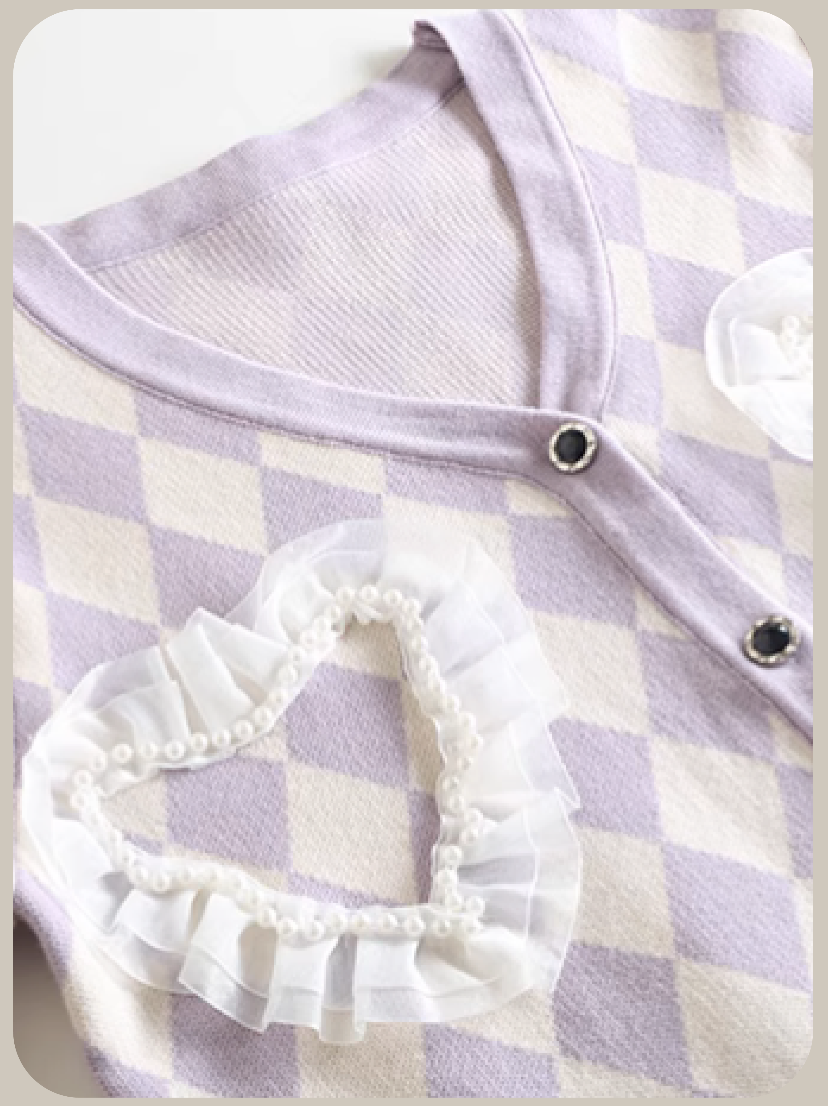 Cute Heart Motif Cardigan/キュートハートモチーフカーディガン