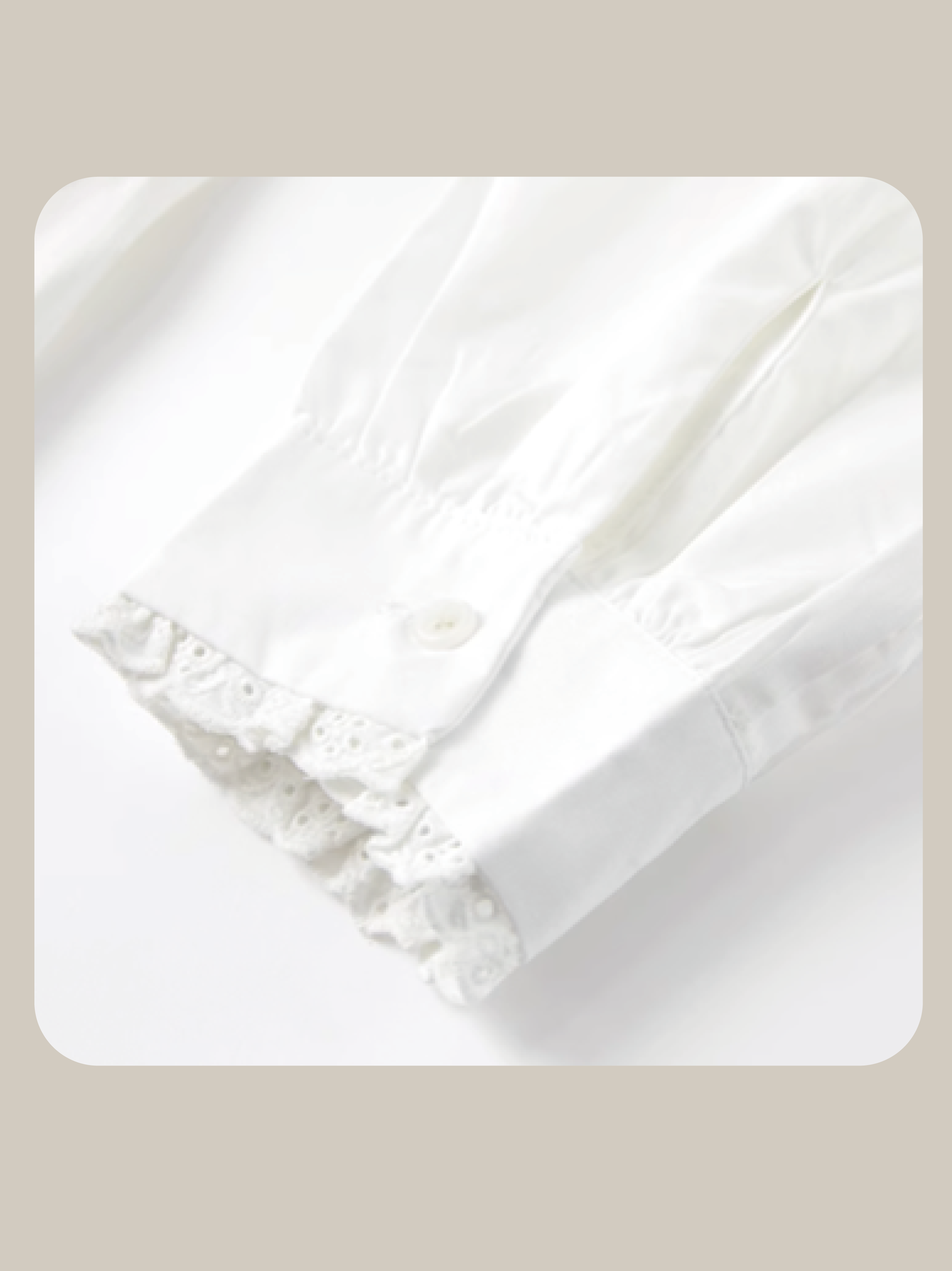 Front Gather Frill Shirt