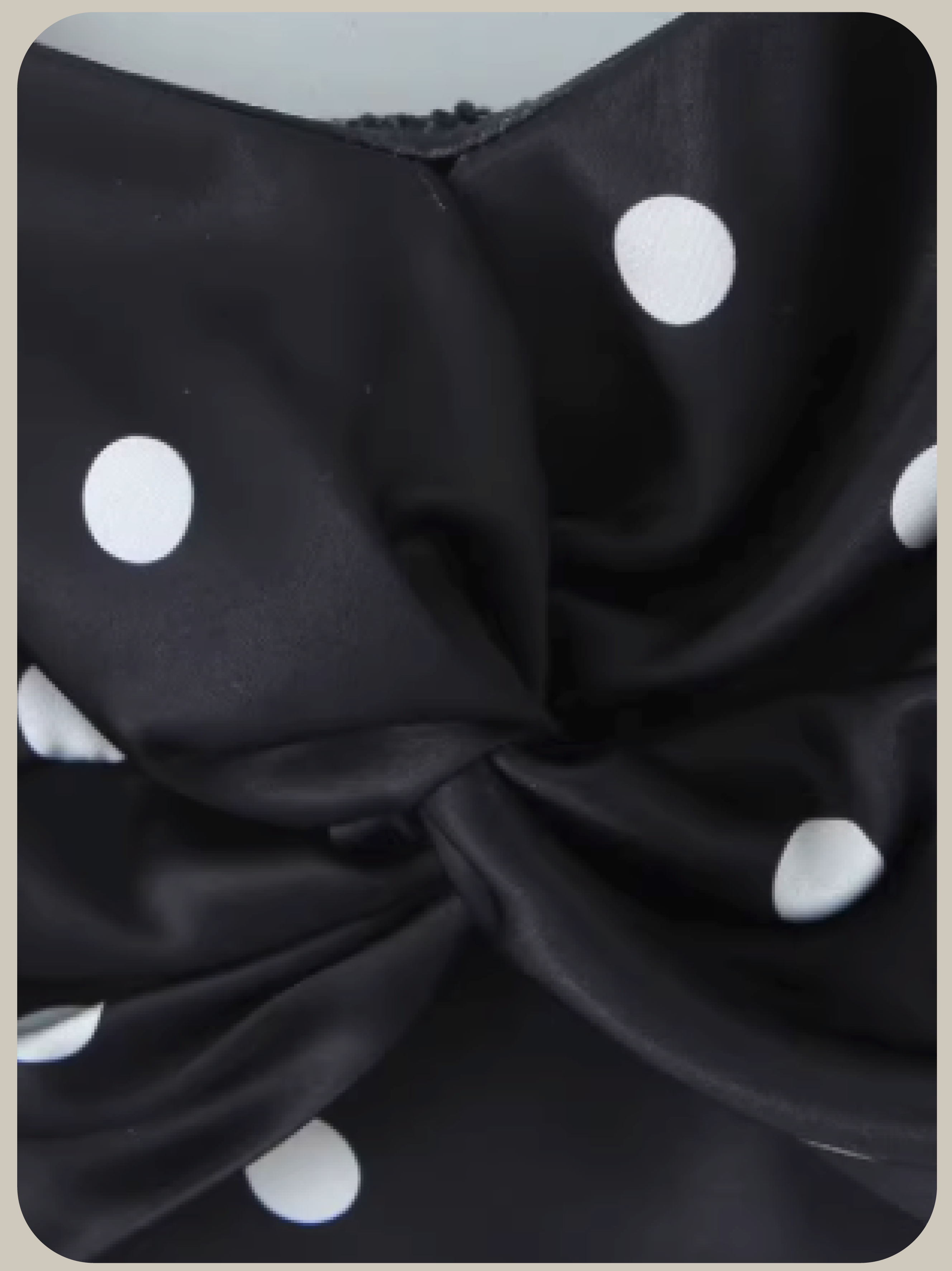 French Piping Dots Cami/フレンチパイピングドットキャミソール