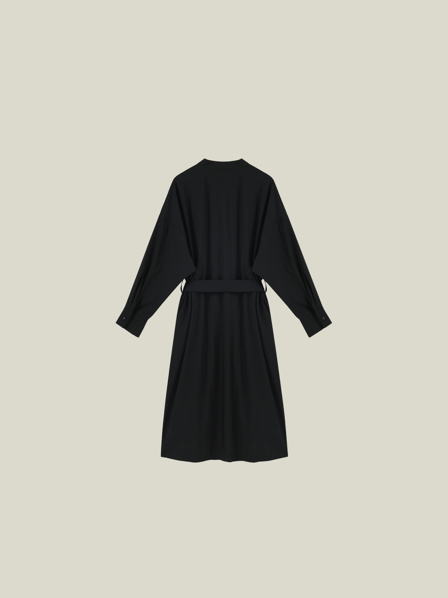 Double Pocket Stand Collar One Piece - LOVE POMME POMME