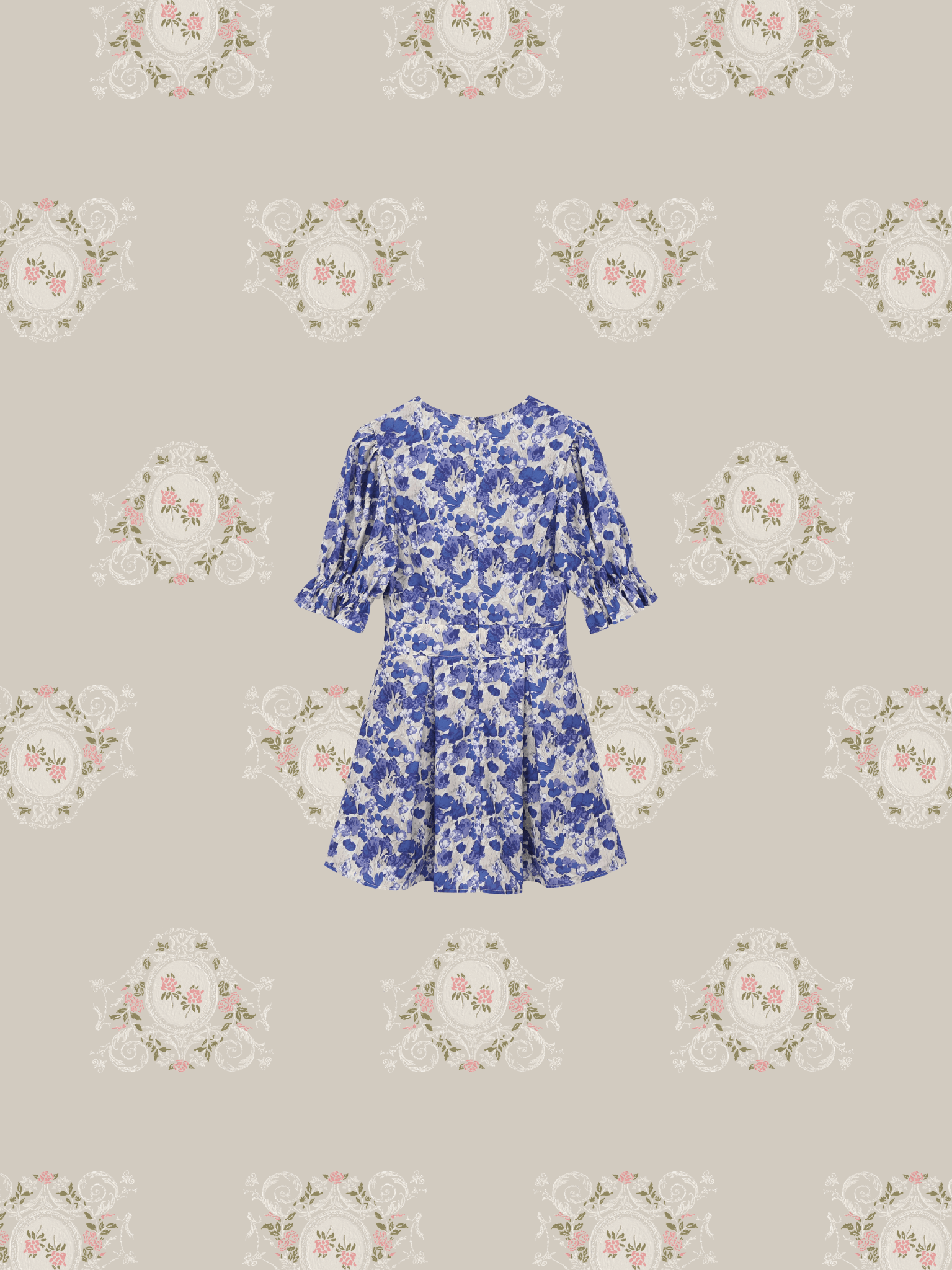 Flower Ribbon Mini One Piece - LOVE POMME POMME