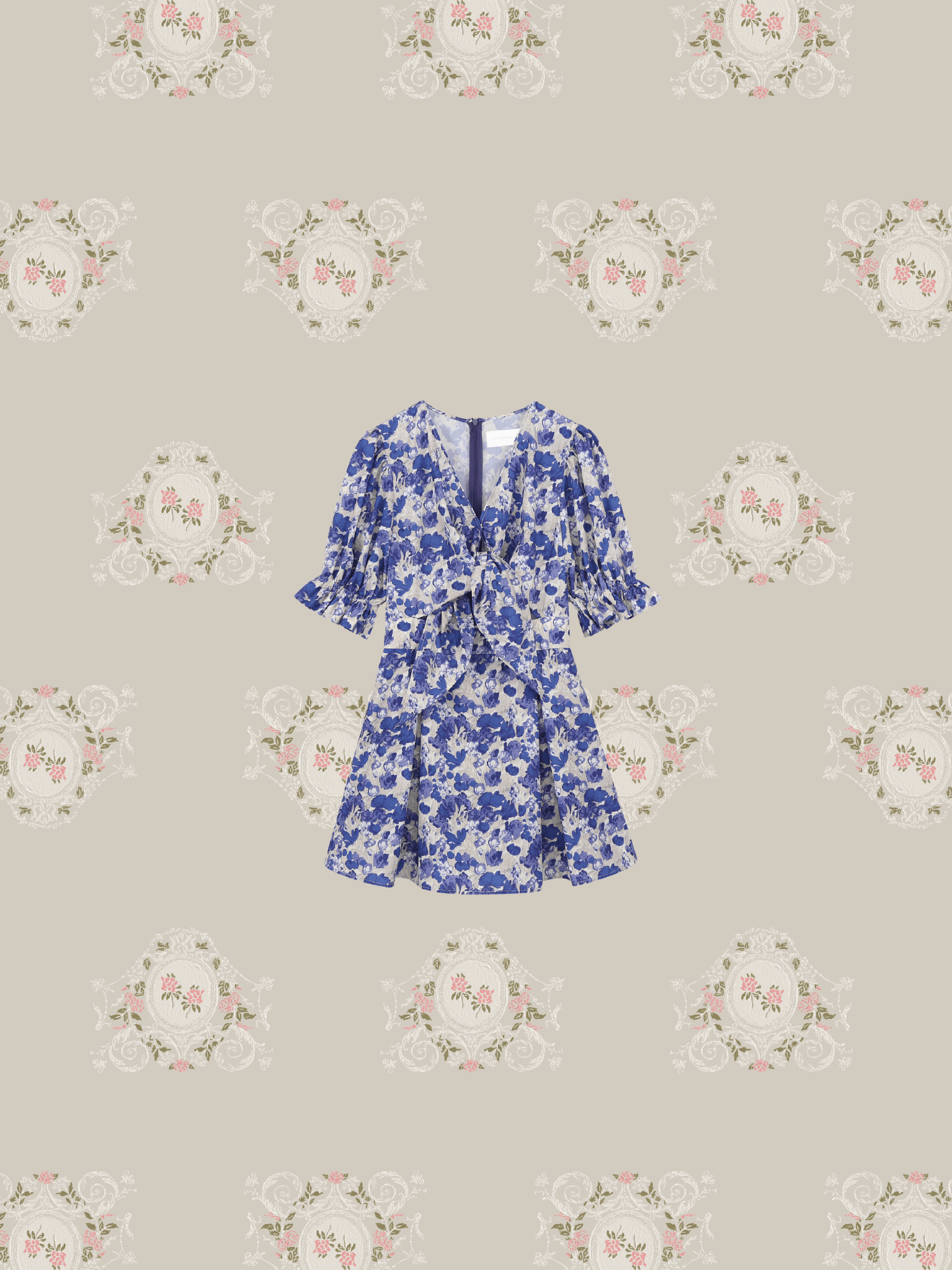 Flower Ribbon Mini One Piece - LOVE POMME POMME