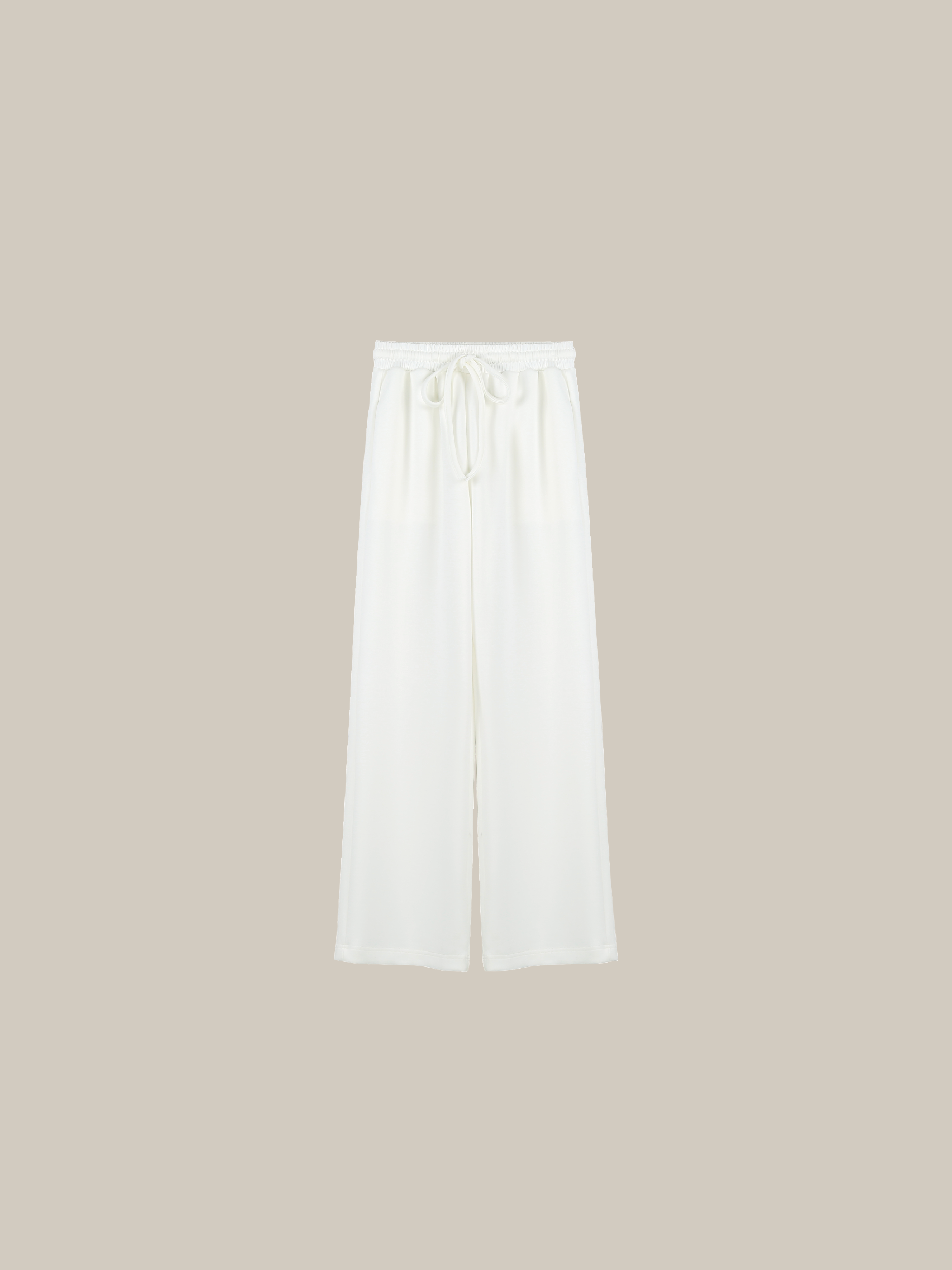 White Loose Pants