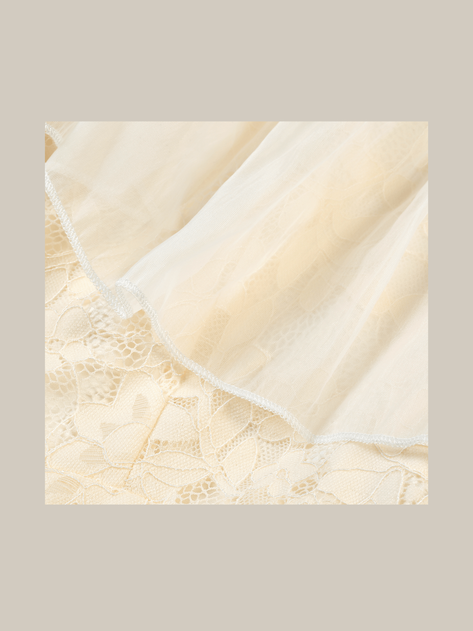 Lace Veil Dress - LOVE POMME POMME
