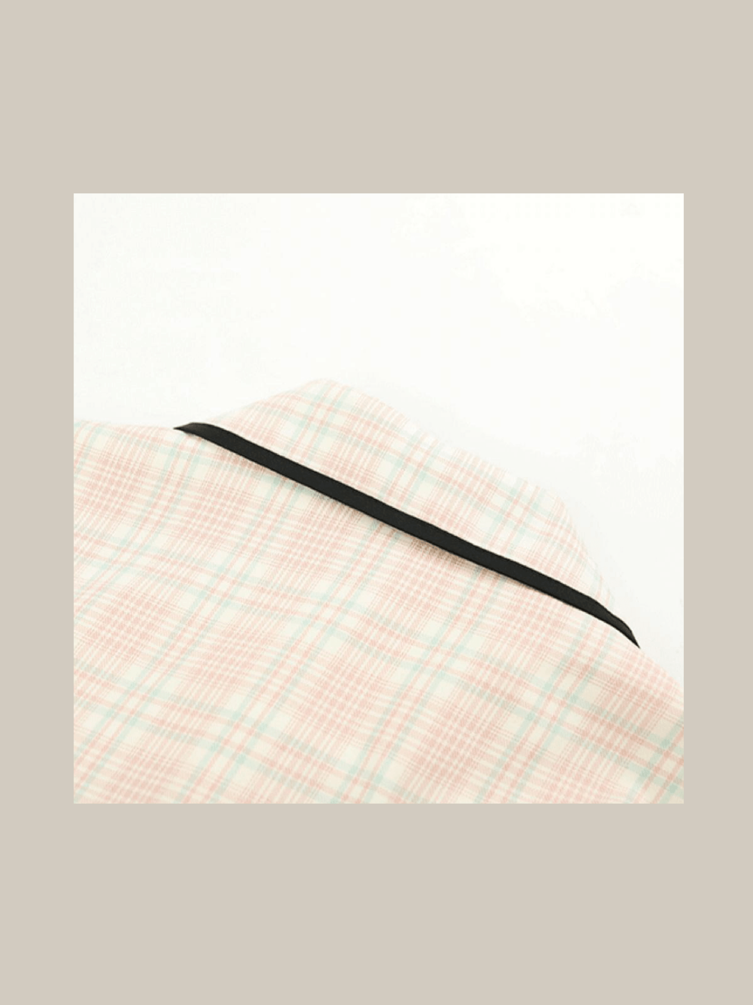 Pastel Check Set-Up - LOVE POMME POMME