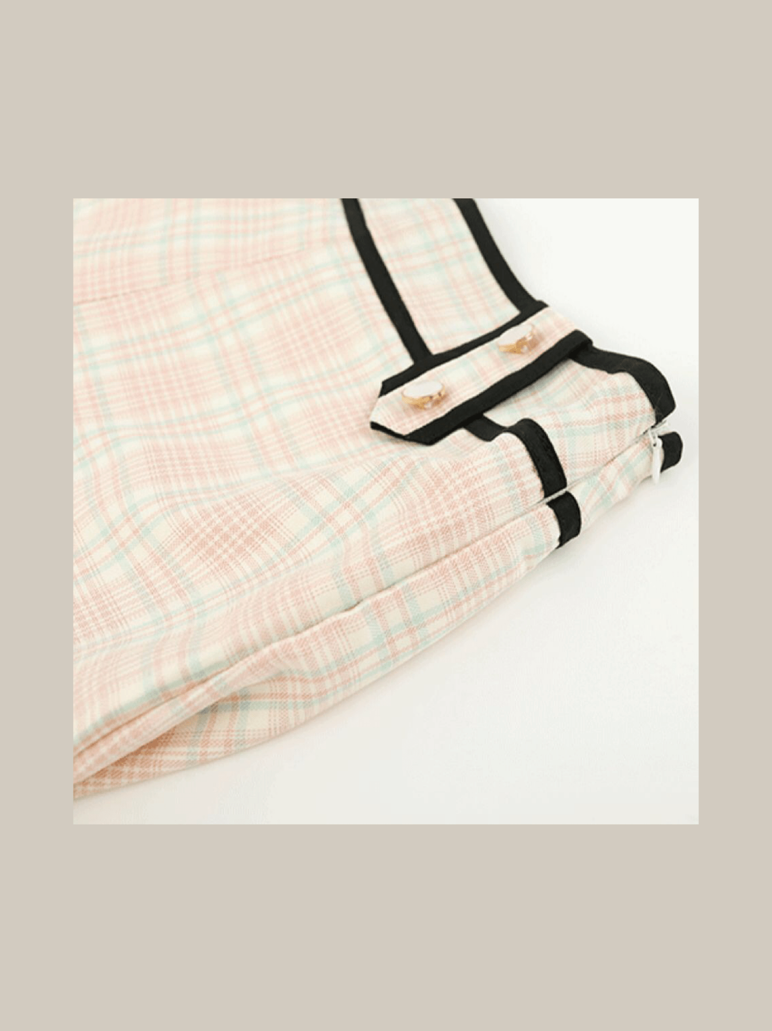 Pastel Check Set-Up - LOVE POMME POMME