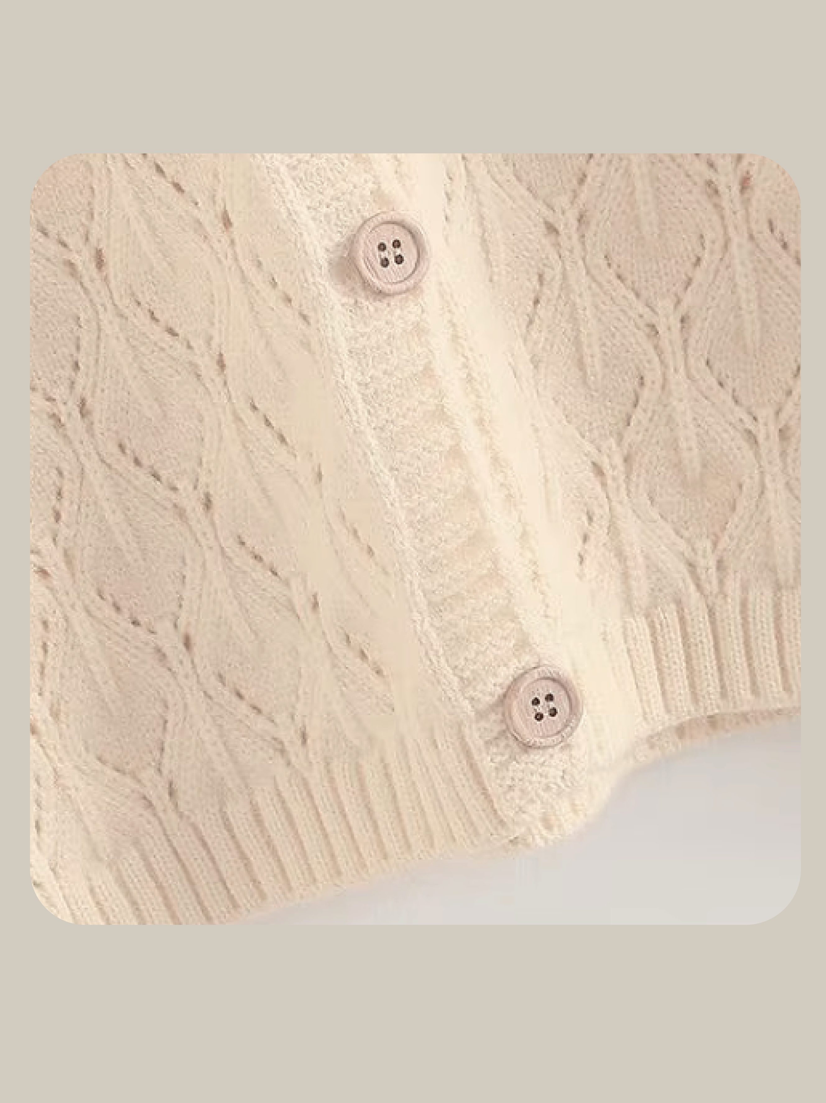 Big Frill Collar Ribbon Cardigan ビッグフリル襟リボンカーディガン
