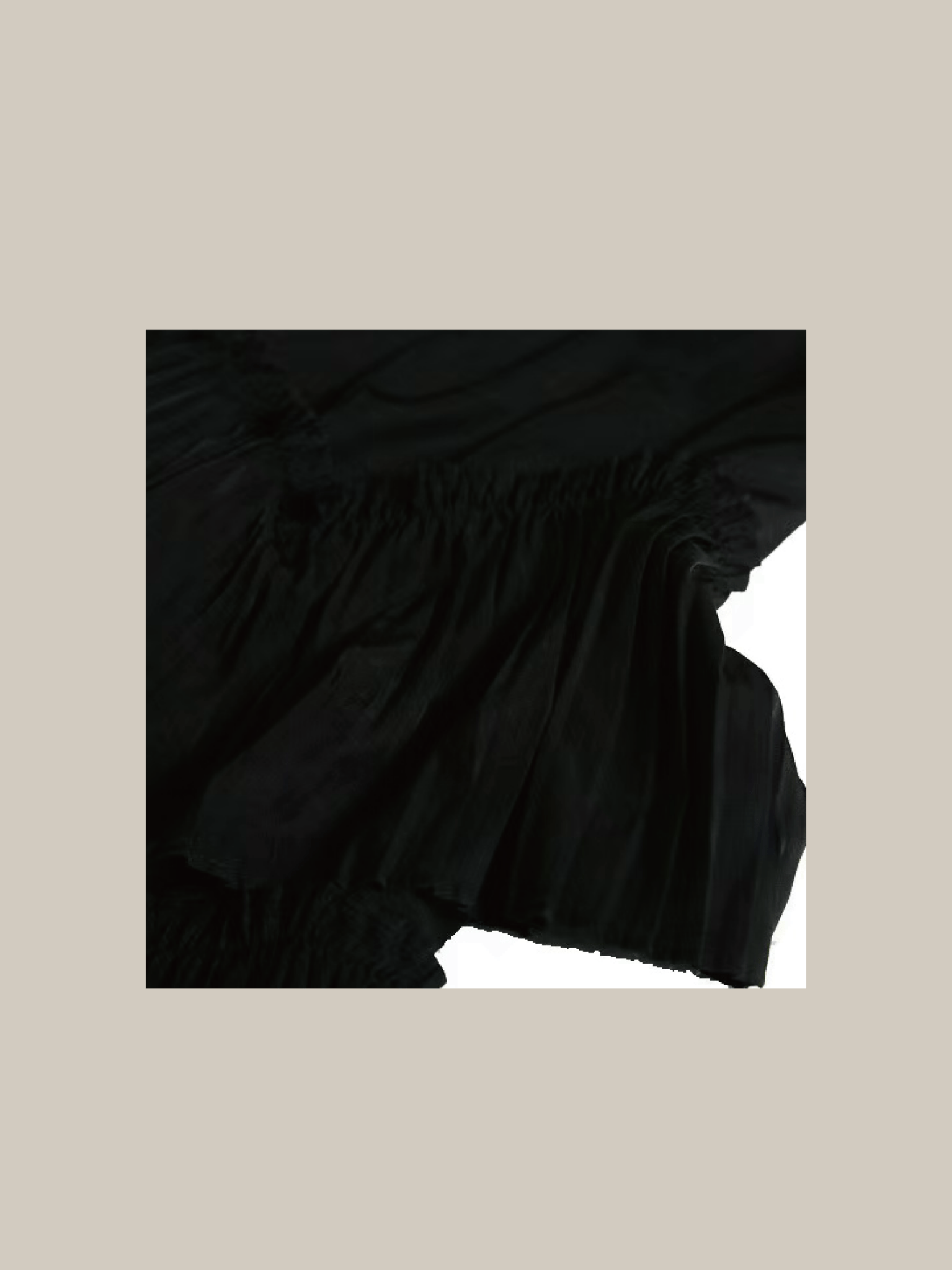 Pleats Tiered Flair Skirt - LOVE POMME POMME