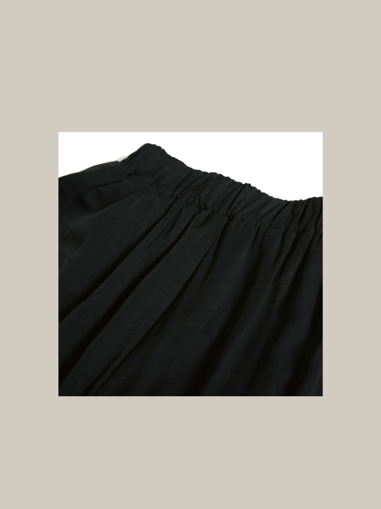 Pleats Tiered Flair Skirt - LOVE POMME POMME