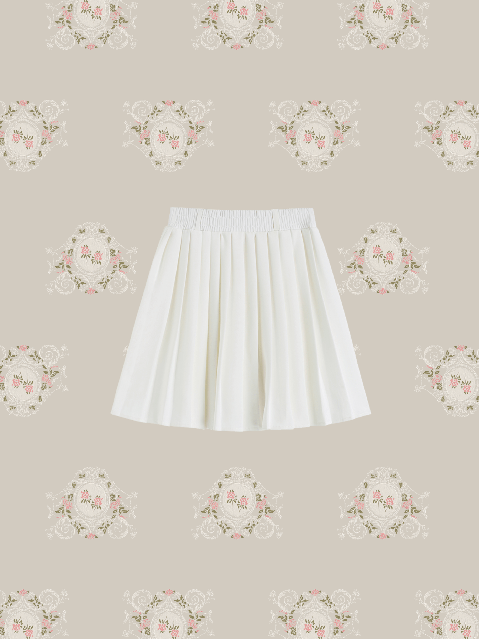 Sheer Pleated Skirt - LOVE POMME POMME