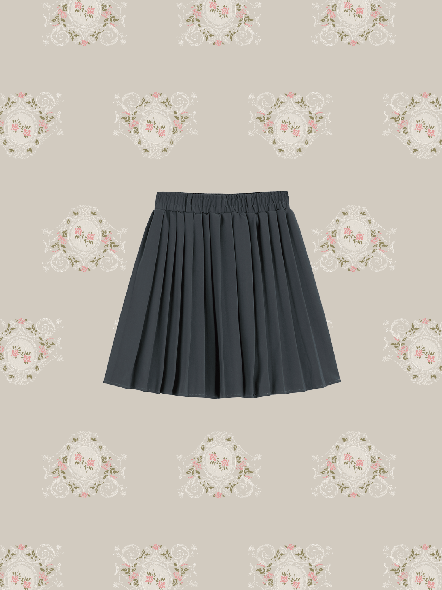 Sheer Pleated Skirt - LOVE POMME POMME