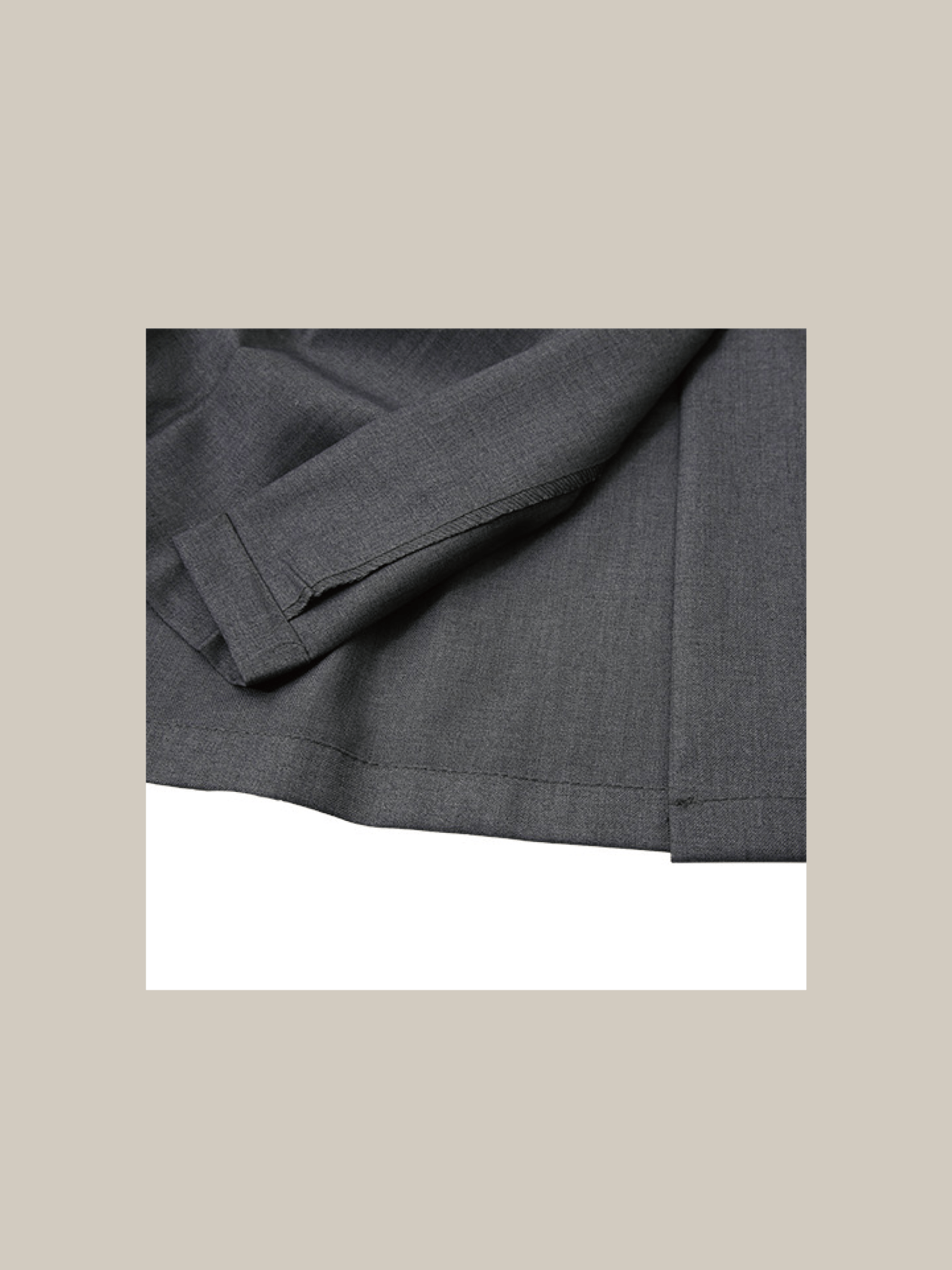 Side Button Pleats Skirt - LOVE POMME POMME