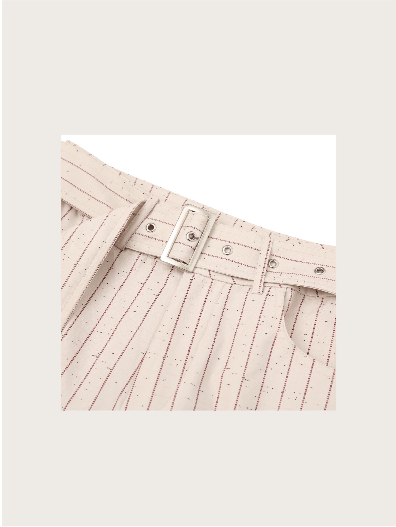 Striped Short Suit Set-up - LOVE POMME POMME