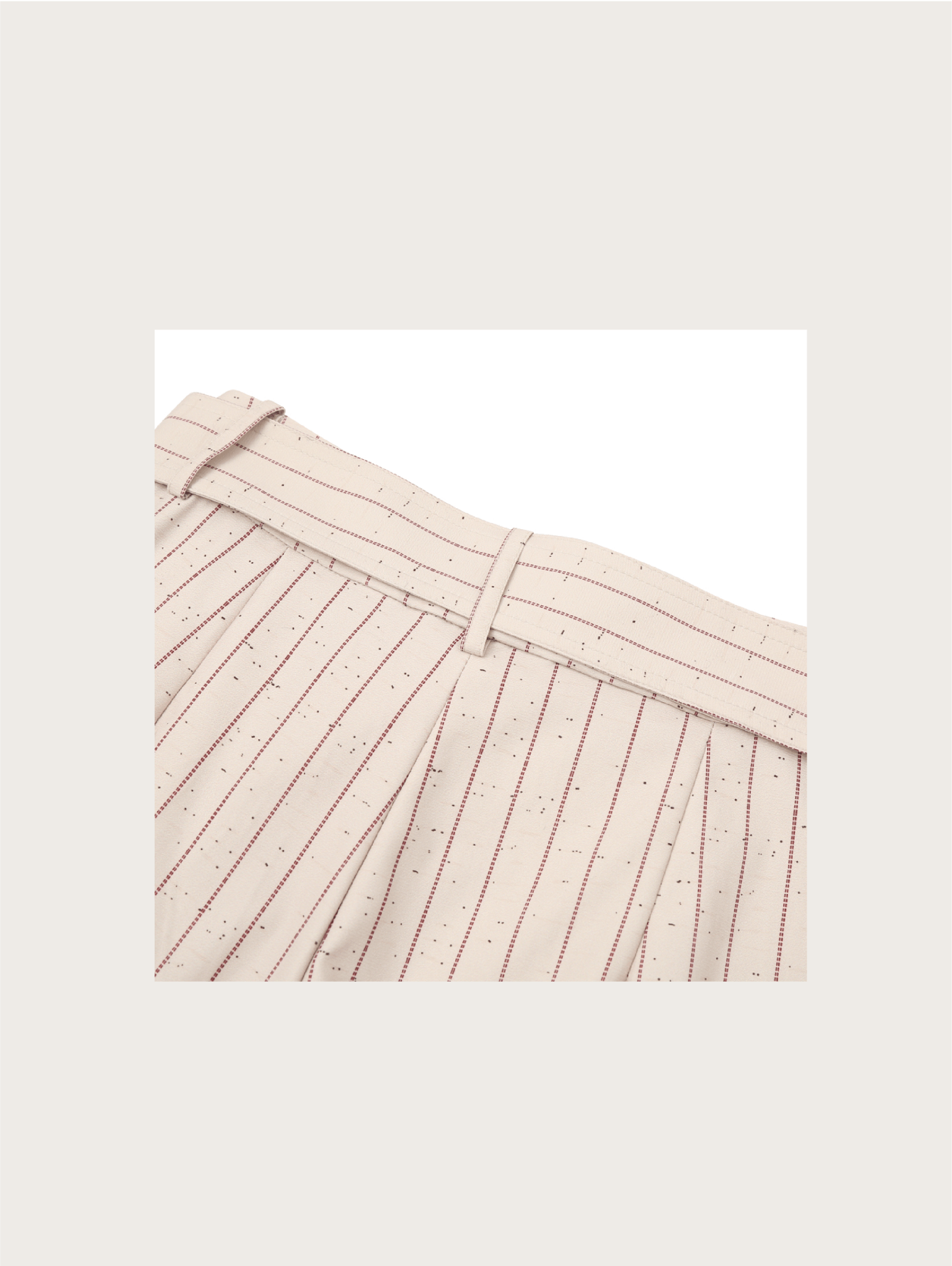 Striped Short Suit Set-up - LOVE POMME POMME