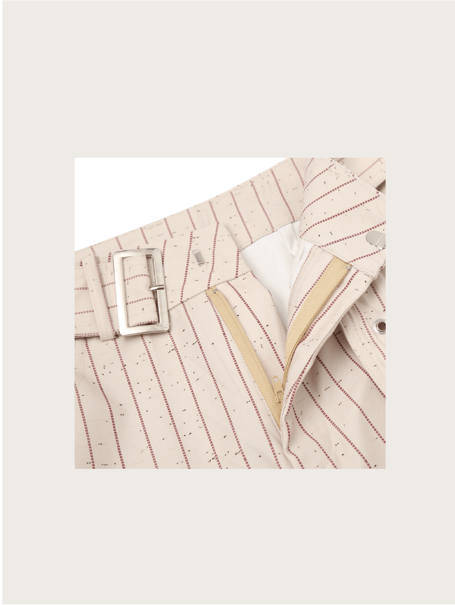 Striped Short Suit Set-up - LOVE POMME POMME