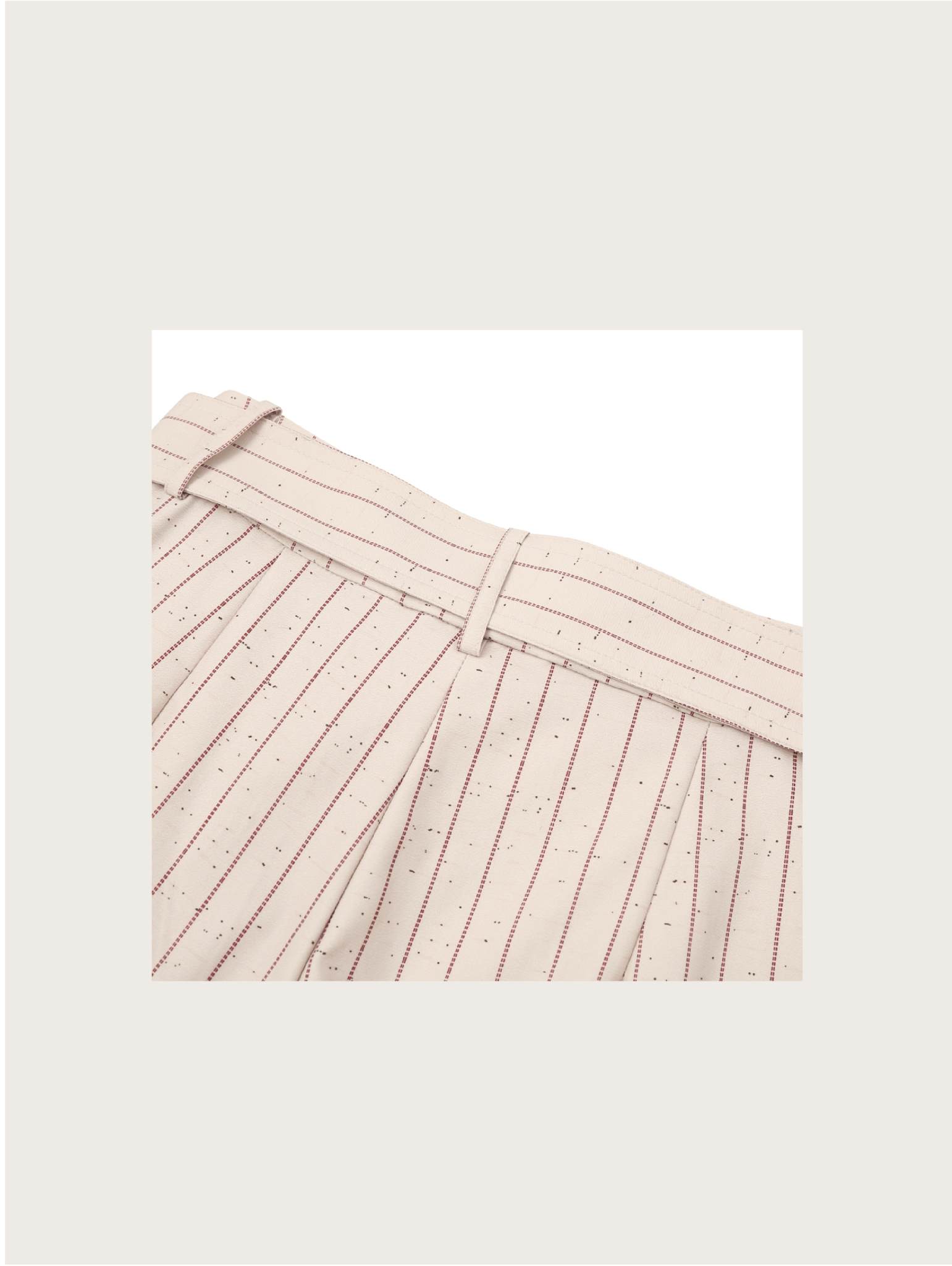 Striped Short Suit Set-up - LOVE POMME POMME