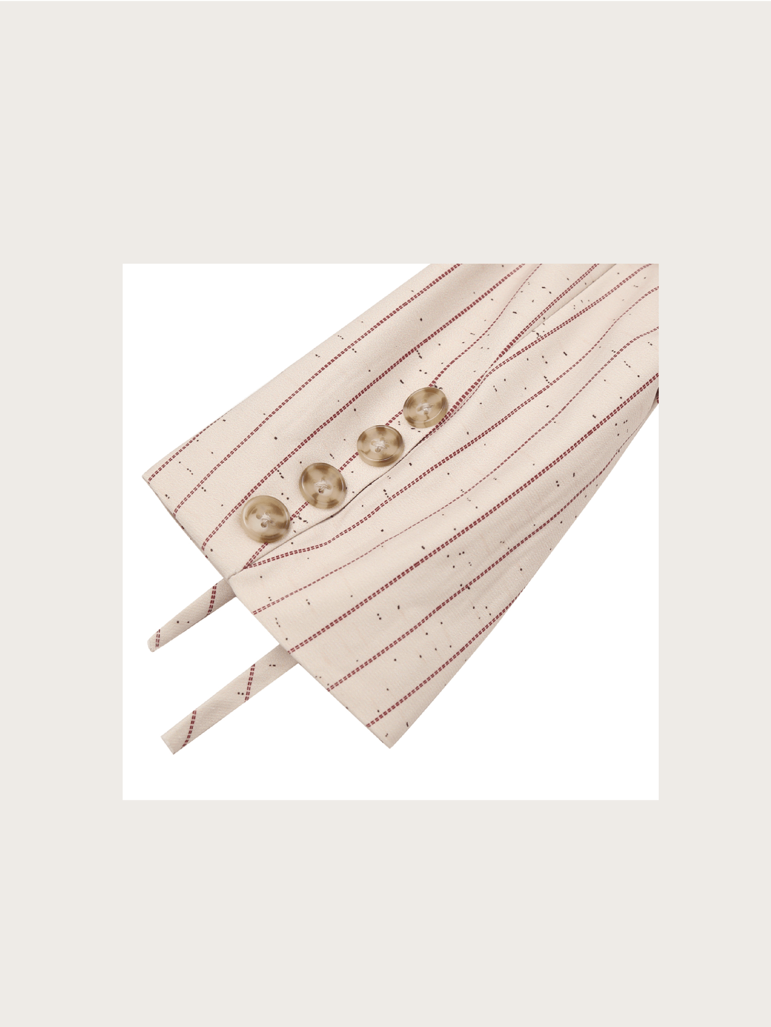 Striped Short Suit Set-up - LOVE POMME POMME