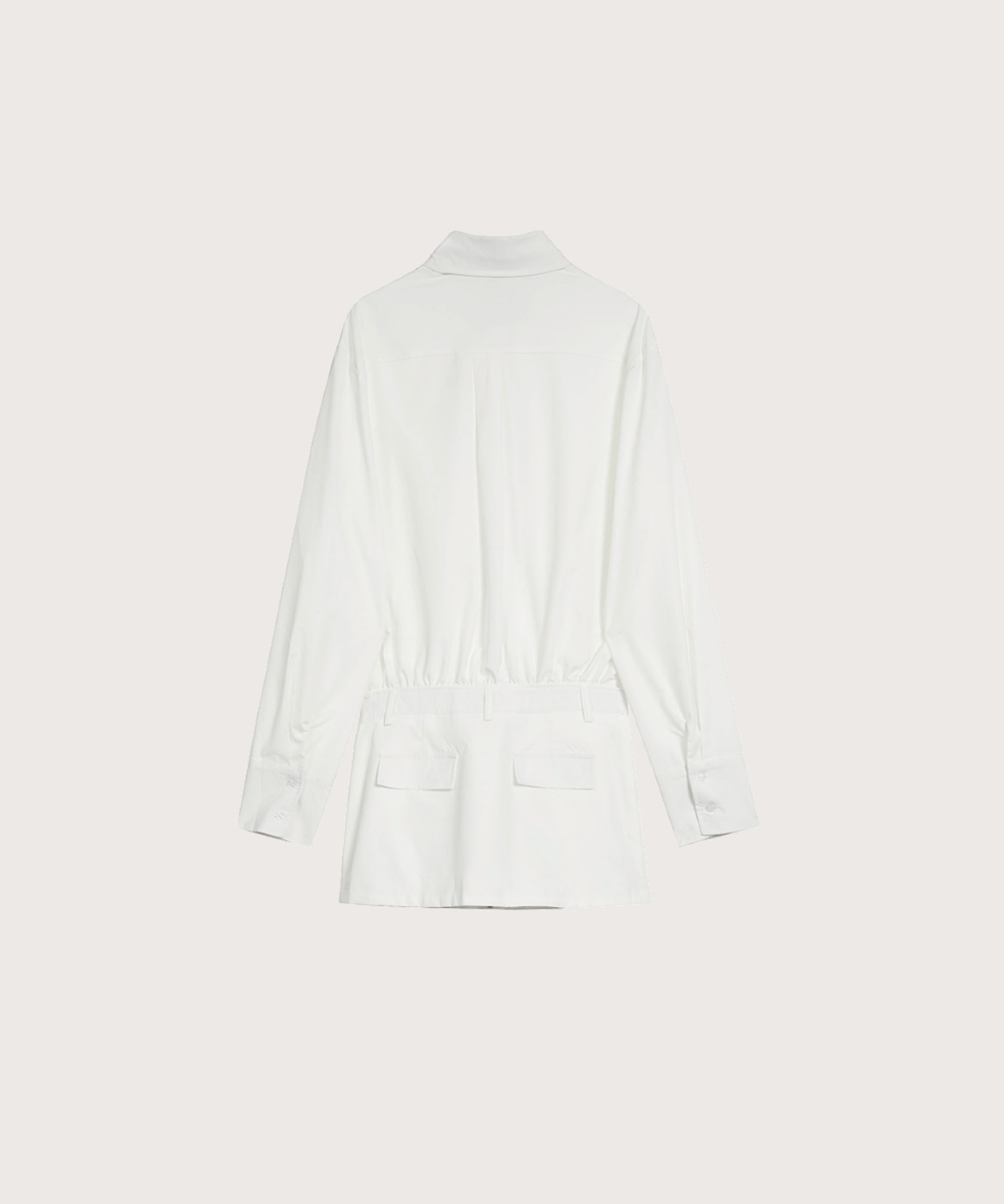 Unique Fake Two Shirt One Piece ユニークなフェイクツーシャツワンピース - LOVE POMME POMME