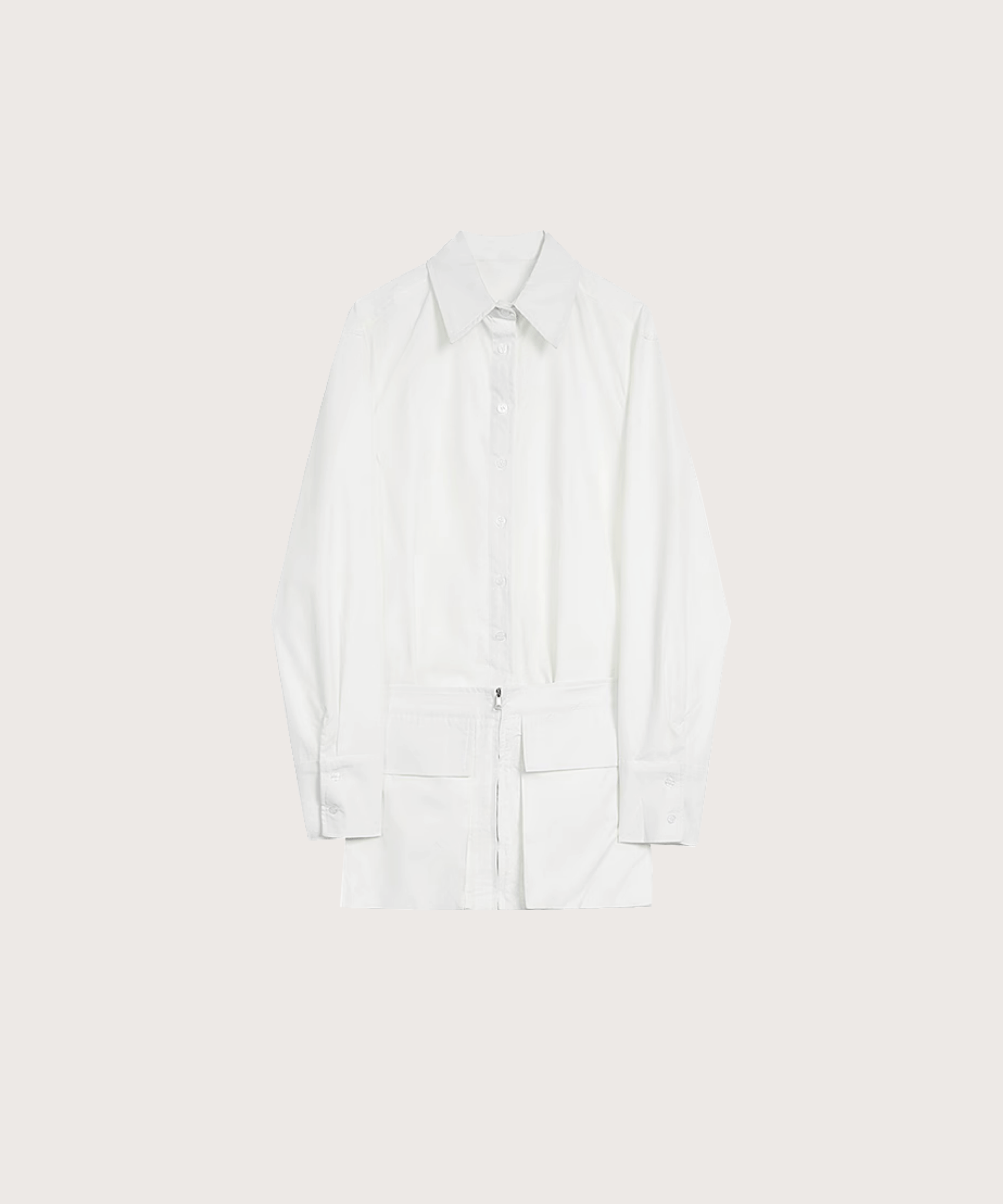 Unique Fake Two Shirt One Piece ユニークなフェイクツーシャツワンピース - LOVE POMME POMME