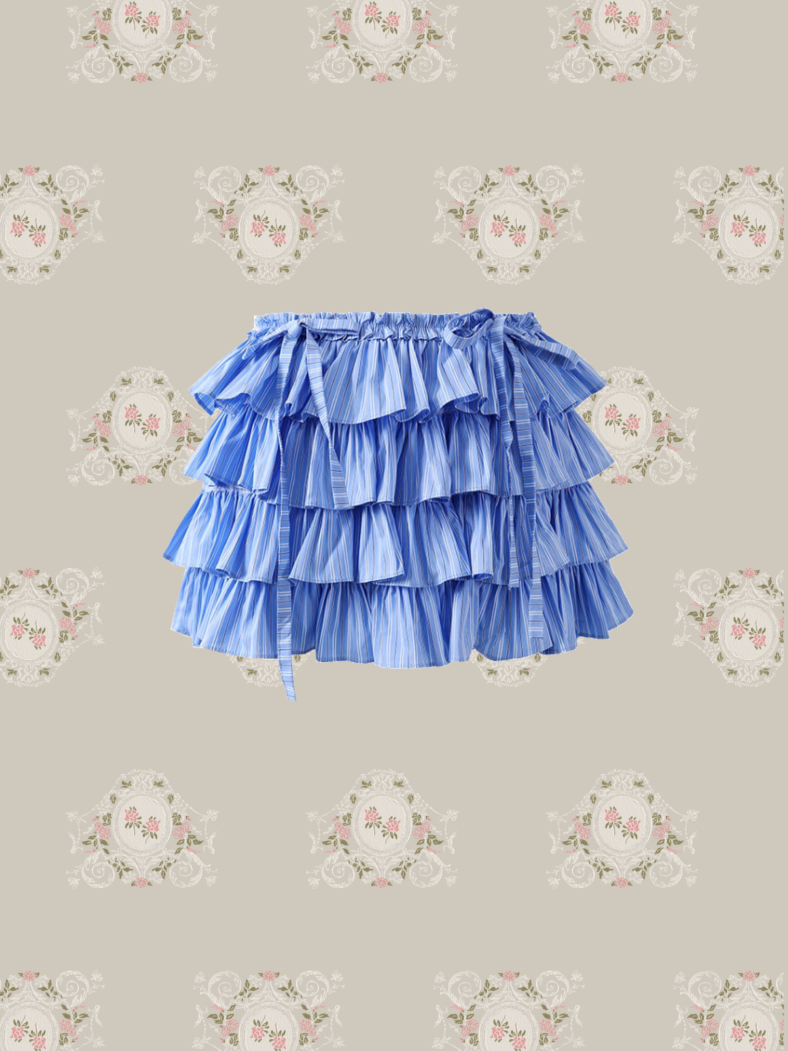Sweet Layered Ruffle Skirt/スイートレイヤードフリルスカート