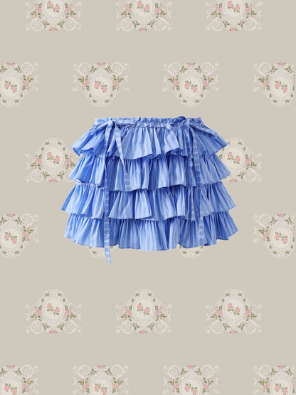 Sweet Layered Ruffle Skirt/スイートレイヤードフリルスカート
