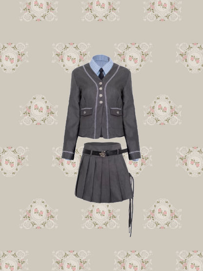 Preppy Style 3 Items Set Up/プレッピースタイル 3アイテムセットアップ