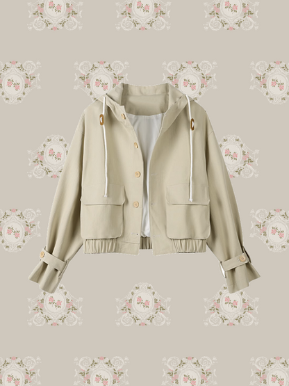 Quilty Hood Trench Coat/キルティフード トレンチコート