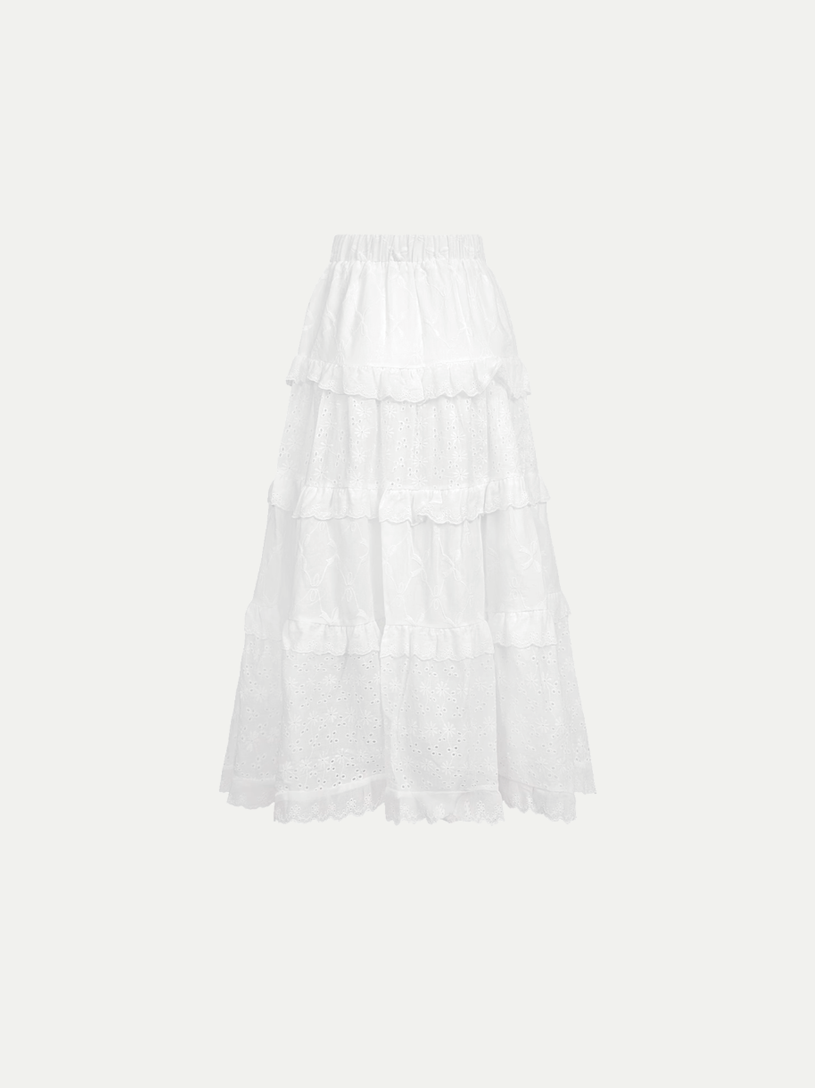 Flare Lace Skirt