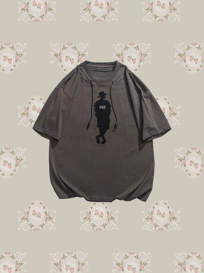 Relaxed Human Print T/リラックスヒューマンプリントTシャツ