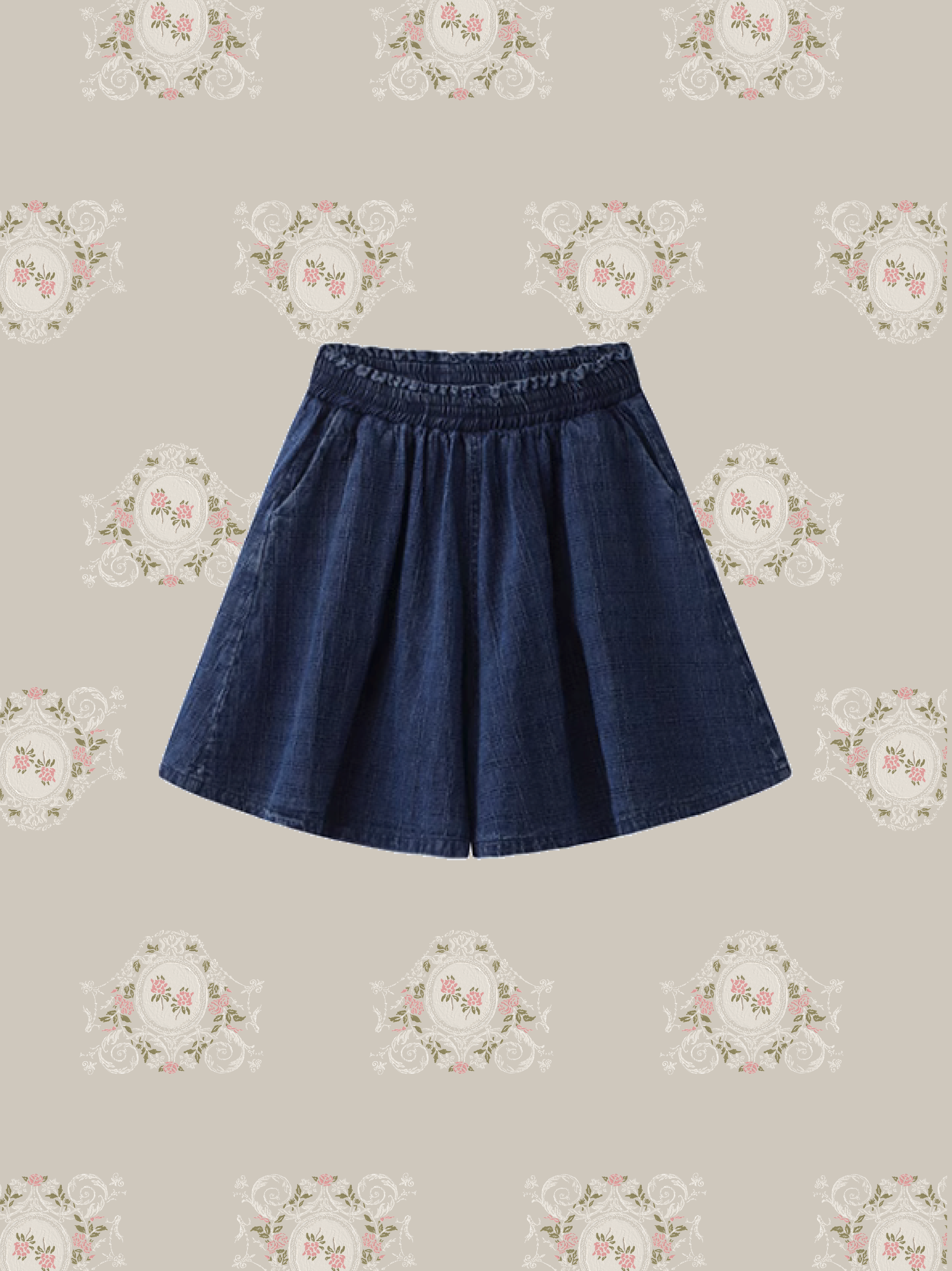 Heart Pocket Denim Pants Set Up/ハートポケットデニムセットアップ