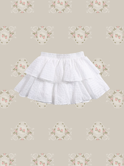 Peplum Layered Mini Skirt/ペプラムレイヤードミニスカート